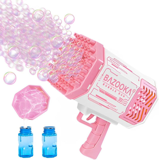 Deserthome Bubble Machine Guns, Bubble Guns with Light, Bubble Solution