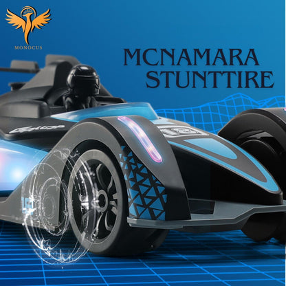 MONOCUS™ RC Car Stunt Toy 2.4GHz Remote Control Car Gesture Sensor Kids Car with Lights Music & Spray Launcher