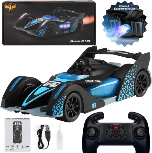 MONOCUS™ RC Car Stunt Toy 2.4GHz Remote Control Car Gesture Sensor Kids Car with Lights Music & Spray Launcher